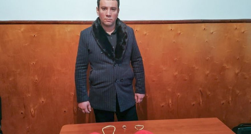 Задержан житель Баку, укравший драгоценности на сумму 15 тысяч манатов в Астаре - ФОТО