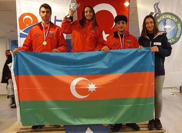 Азербайджанские юниоры впервые стали медалистами международного турнира по парусному спорту