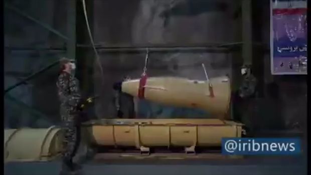 İran ilk dəfə raket anbarlarını nümayiş etdirdi - VİDEO