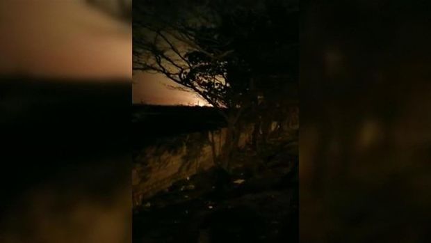 İranda Ukrayna təyyarəsinin vurulma görüntüləri - ANBAAN VİDEO