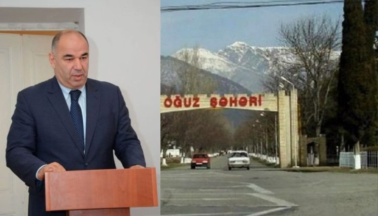 Oğuzun icra başçısı dövlətə qarşı çıxır-FOTOLAR