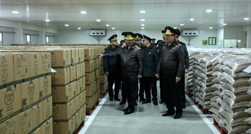 Состоялось открытие новых продовольственных складов Главного управления МТО - ВИДЕО