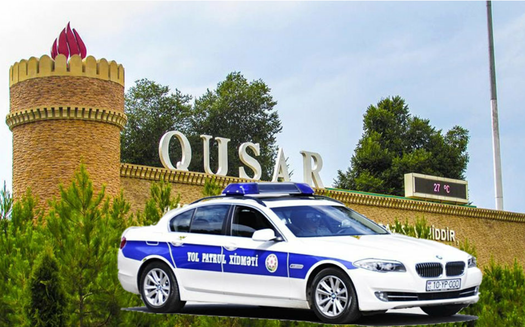 Qusarda 99-YP-202 nömrə nişanlı Yol Patrul Xidmətinin sürücüdən rüşvət aldığı iddia olunur