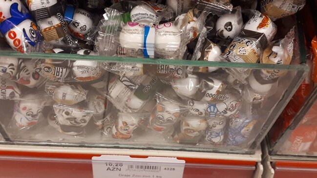 Bakıda erməni konfetləri satılır - FOTOLAR