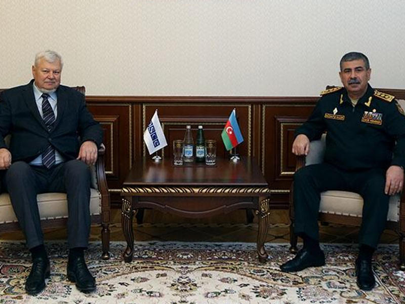 Zakir Həsənov Anjey Kaspşiklə Dağlıq Qarabağ münaqişəsini müzakirə edib