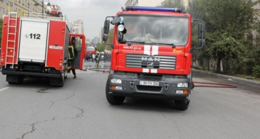 В Огузе сгорело здание муниципалитета