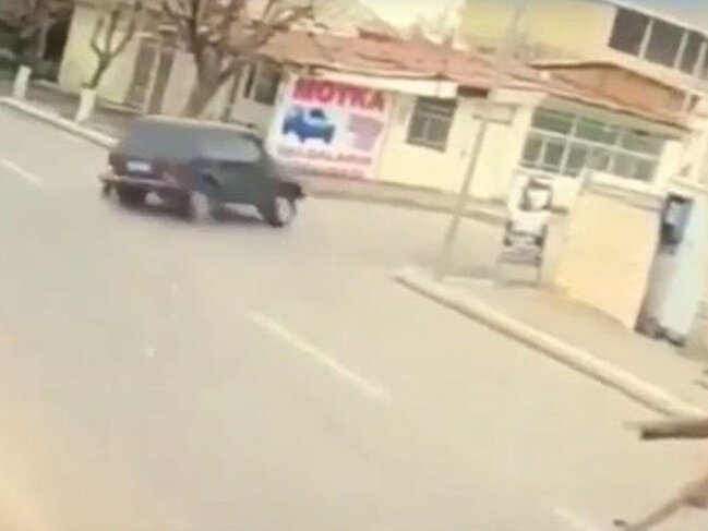 Gəncədə 16 yaşlı sürücünün öldüyü qəzanın VİDEOSU