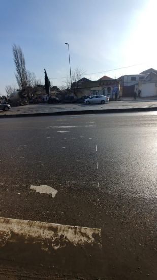 Sabunçuda piyadalar təhlükə ilə üzləşib – Yolda zolaq silinib