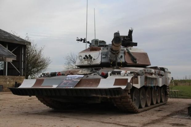 В Британии испытан танк с искусственным зрением