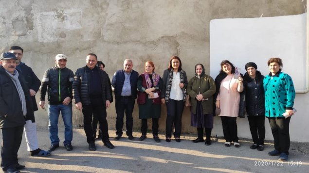 Günel Səfərova seçicilərlə görüşüb - FOTOLAR