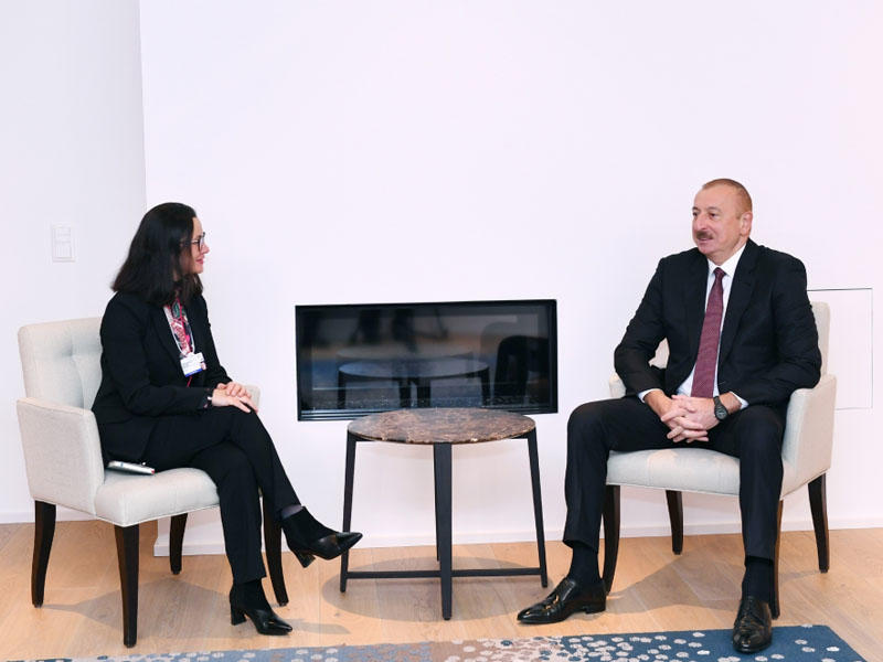 İlham Əliyev görüş keçirdi - FOTO