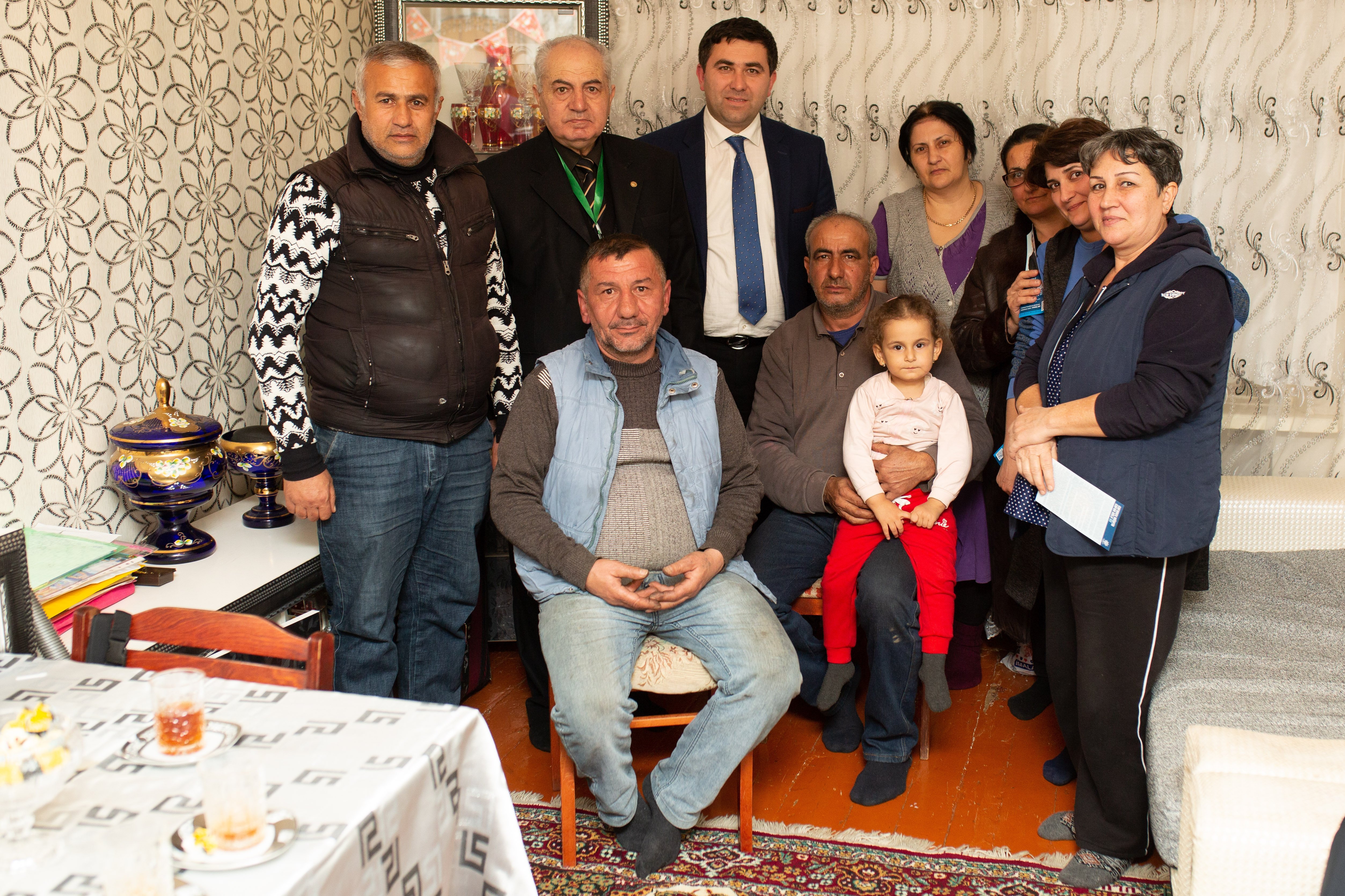 Müşfiq Cəfərov Şəhid ailəsini ziyarət edib