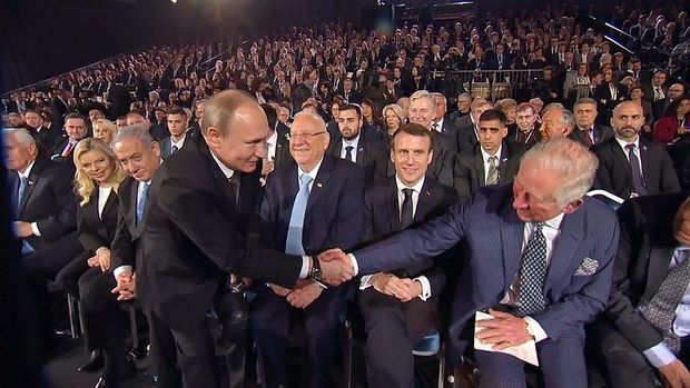 Putin hamıdan sonra gəldi və... - VİDEO