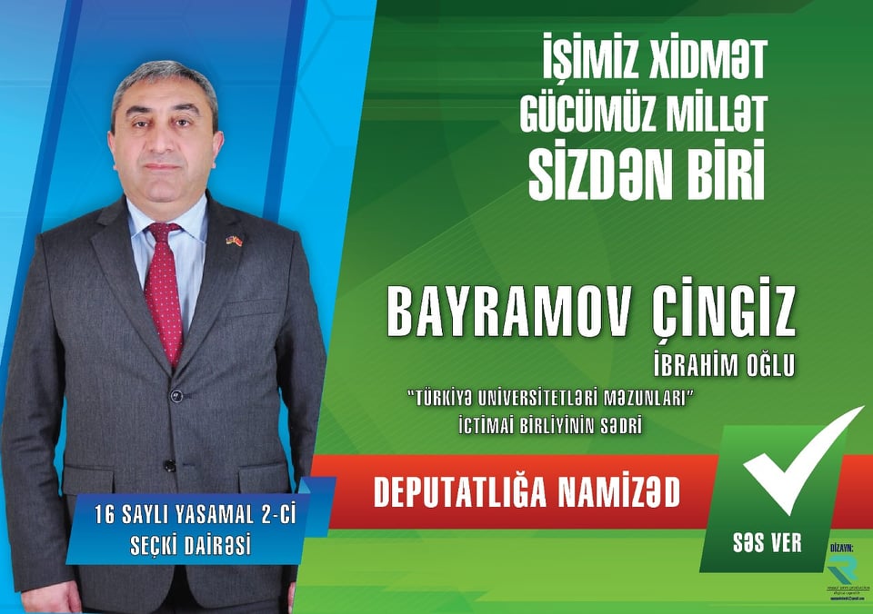 Deputatlığa namizəd Bayramov Çingiz İbrahim oğlu kimdir? - DOSYE