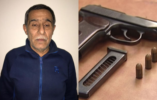 В Баку с оружием задержан бывший зэк - ФОТО