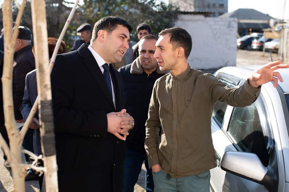 Deputatlığa Namizəd Müşfiq Cəfərov 39 saylı Kəpəz birinci (Gəncə) dairəsi üzrə seçicilərlə görüşdü