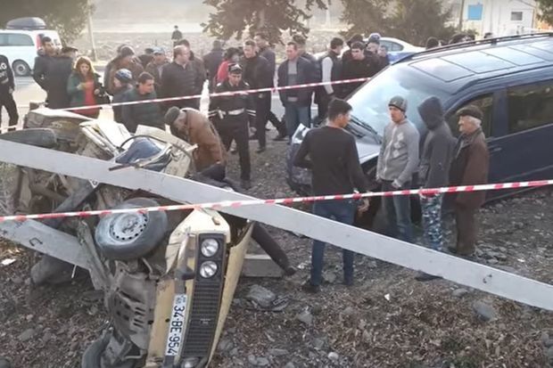 В Гахе произошло ДТП со смертельным исходом - ВИДЕО