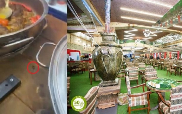 Bakının məşhur “50 Qəpik” restoranında iyrənc mənzərə - VİDEO