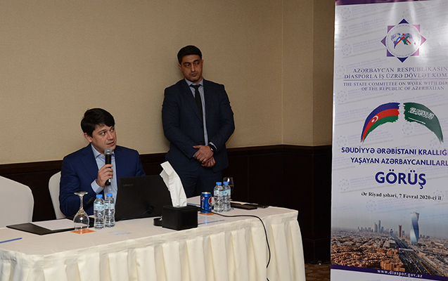 Fuad Muradov Ər-Riyadda yaşayan azərbaycanlılarla görüşdü - Fotolar