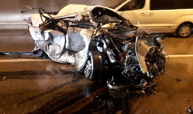 Tuneldə dəhşətli qəza - ANBAAN VİDEO