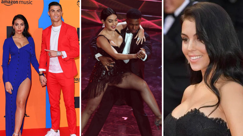 Ronaldonun sevgilisi geyimi və rəqsi ilə gecəyə damğa vurdu - FOTO/VİDEO