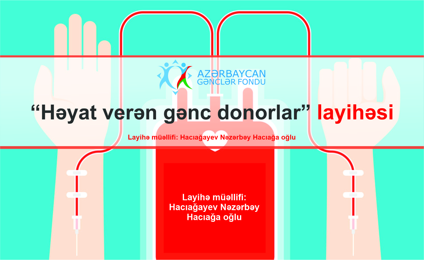 “Həyat verən gənc donorlar” layihəsinə start verilib – GƏNCLƏR FONDUNUN DƏSTƏYİ İLƏ