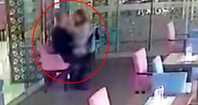 Mağazada biabırçı hadisə kameraya düşdü: Yaşlı kişi azyaşlı qızla... (18+)