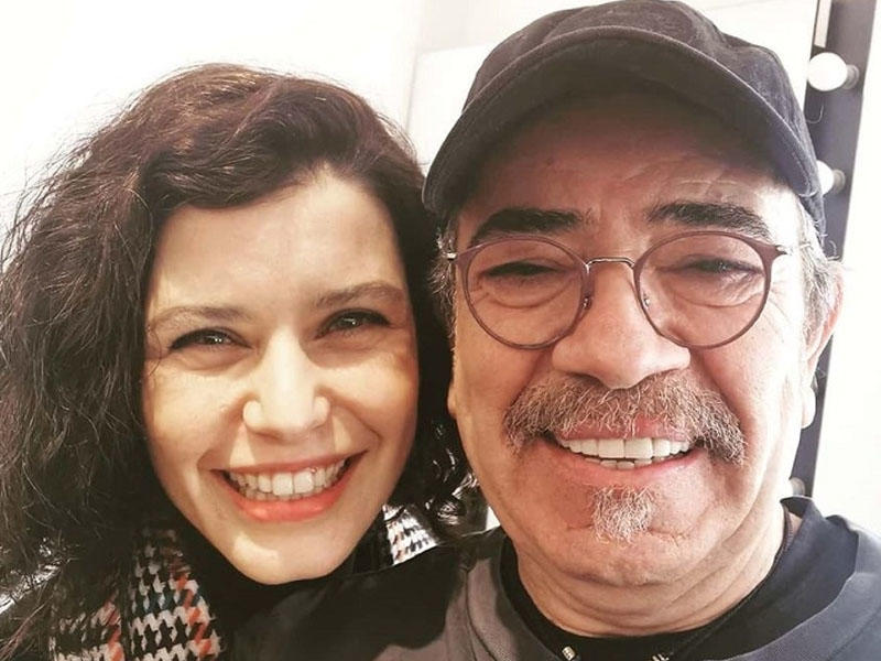 “Bihter”lə “Adnan” uzun müddət sonra bir kadrda - FOTO