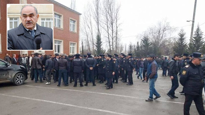 İcra başçısı aksiya keçirən əhali ilə görüşdü: 