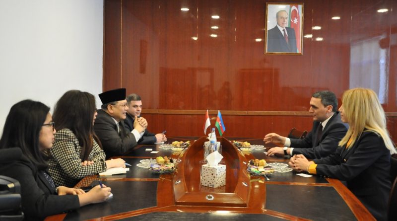 İndoneziyanın Azərbaycandakı səfiri Mingəçevir Dövlət Universitetində olub