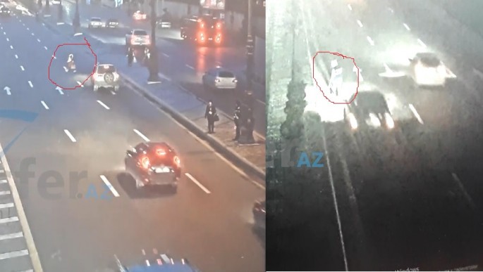 Bakıda süpürgəçi qadınları maşın belə vurdu VİDEO +16