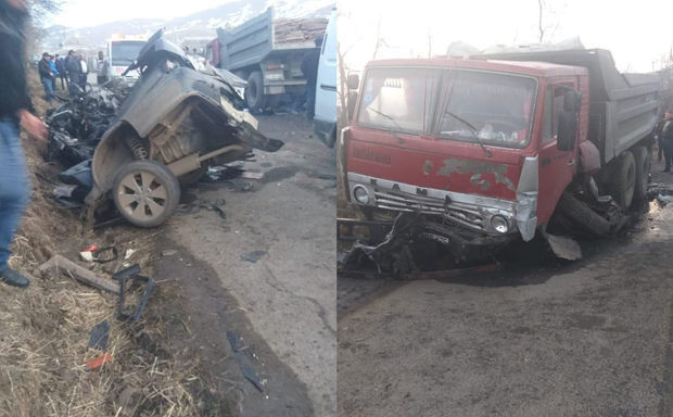 В Гедабее произошло ДТП, есть погибший - ВИДЕО