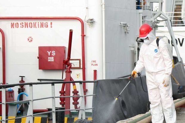 Азербайджанское каспийское морское пароходство приняло меры в связи с угрозой коронавируса - ФОТО