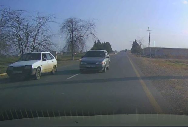 Azərbaycanda “qaydasız” sürücülər - VİDEO