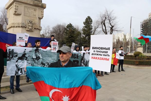 В Молдове состоялось шествие, посвященное 28-й годовщине Ходжалинского геноцида - ФОТО
