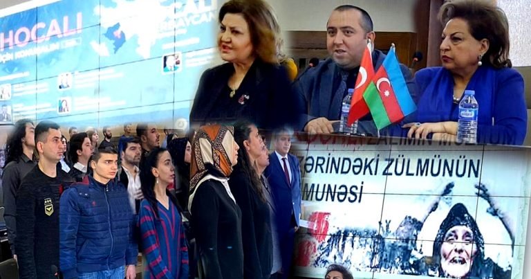 Türkiyəli ziyalılar “Xocalı üçün danışaq” dedilər – FOTOLAR