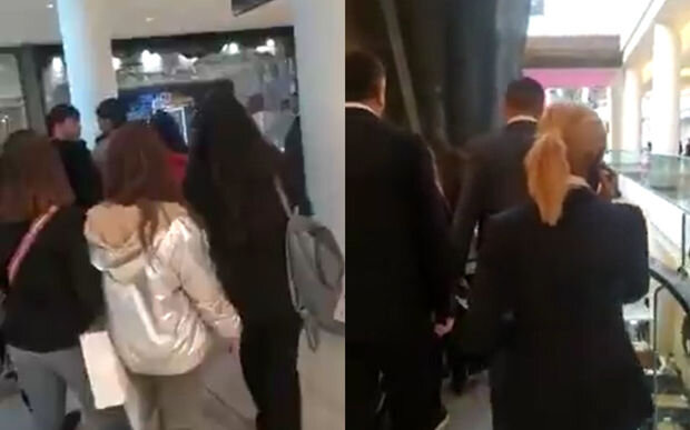 В одном из крупных торговых центров Баку произошло ЧП - ВИДЕО