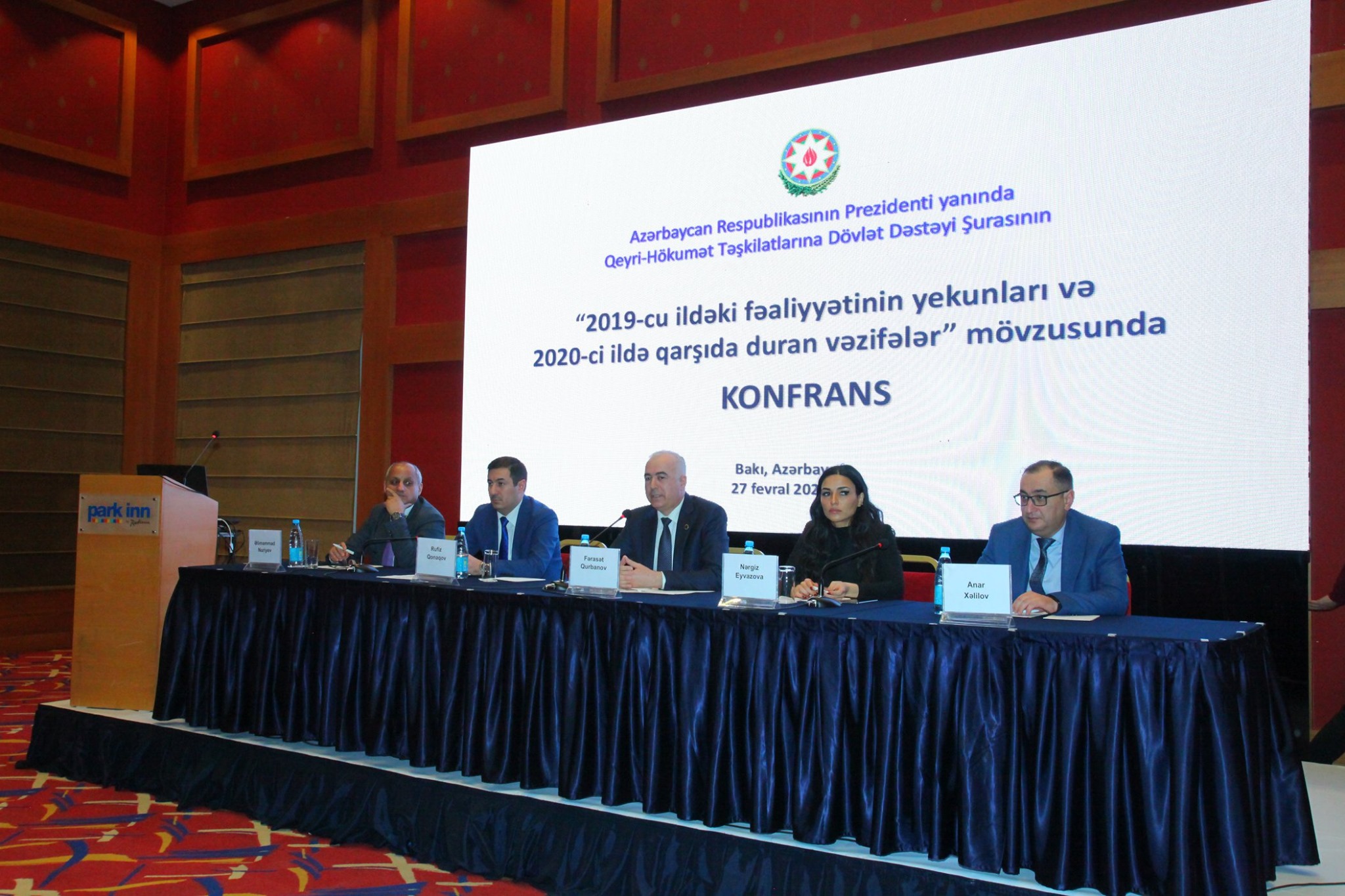 Şura hesabat konfransı keçirdi və 2020-ci ilin prioritetlərini açıqladı