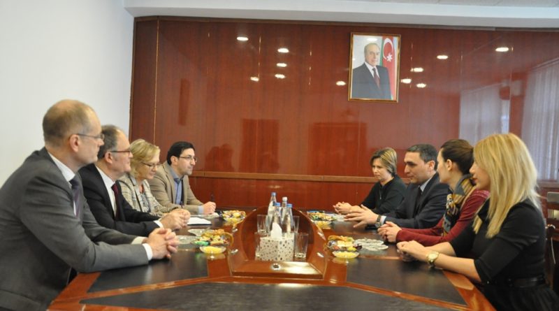 Tvinninq layihəsinin Fransa, Latviya və Litvadan olan rəhbərləri Mingəçevir Dövlət Universitetində olublar