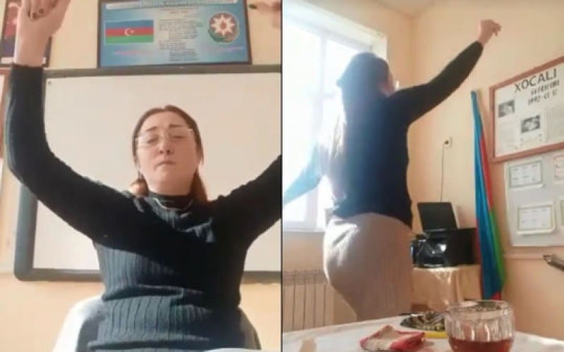 Bakıda sinifdə “Məsti-xumar