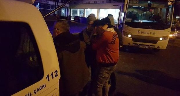 Sərxoş halda qəza törədən sürücü göz yaşlarını saxlaya bilmədi - VİDEO