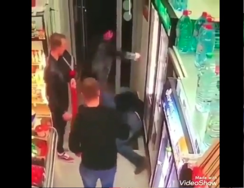 Xocalı şəhidlərini təhqir etdi döyüldü - VİDEO