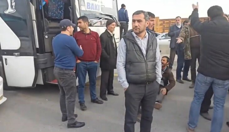 Ucarda bir qrup sakin aksiya keçirdi - Səbəb