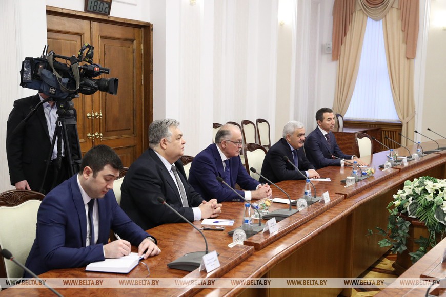 SOCAR prezidenti Belarusun baş naziri ilə görüşüb - FOTO