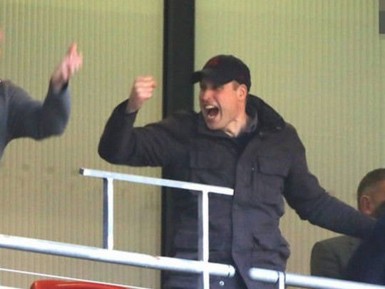 Радость и печаль принца Уильяма: любимая команда не оправдала надежд – ФОТО