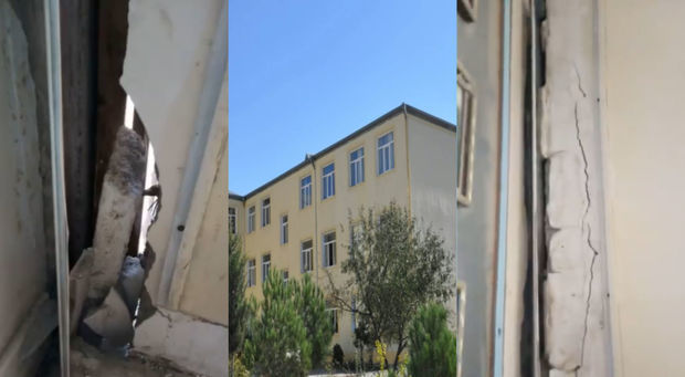 Bakıda bu qəzalı məktəblə bağlı araşdırma aparılır - RƏSMİ + VİDEO