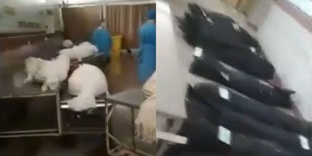 Koronavirusun sürətlə yayıldığı İrandan dəhşətli görüntülər - VİDEO