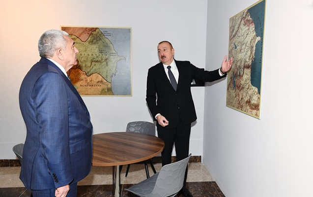 'Xəritədə indiki Azərbaycan ərazisində Mingəçevirdən başqa heç bir tarixi ad yazılmayıb' - Prezidentdən başçıya irad