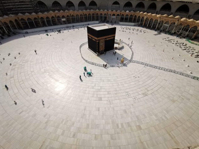 Kəbəni belə görməmişdiniz - Koronavirusa görə boş qalıb - FOTO