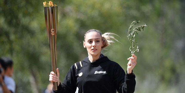 В Греции прошла церемония зажжения Олимпийского огня